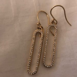 Coach bar earrings